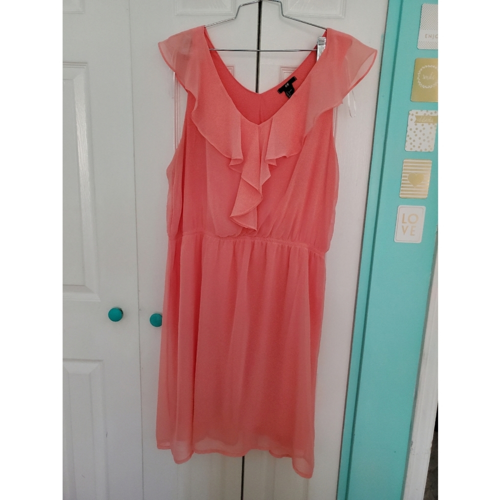 Peach Flowy H&M Sundress